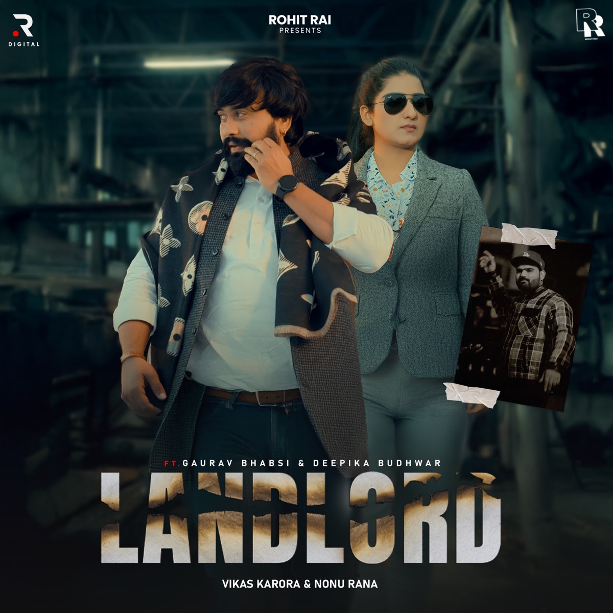 Landlord (feat. Gaurav Bhabsi & Deepika Budhwar) - Single by Rohit Rai, Vikas Karora & Nonu Rana album cover