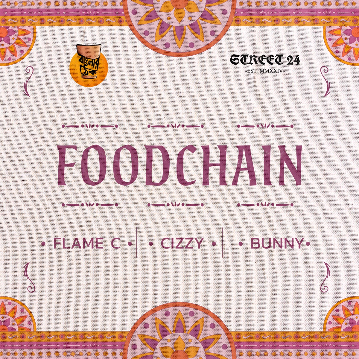 Foodchain - Single by Cizzy, Flame C & Bunny album cover