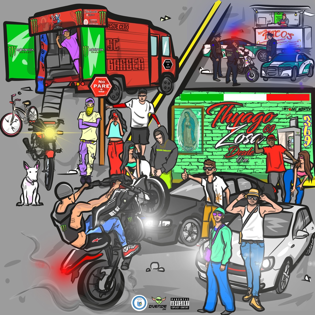 Desde 0'Zzz by Thyago Zosa album cover