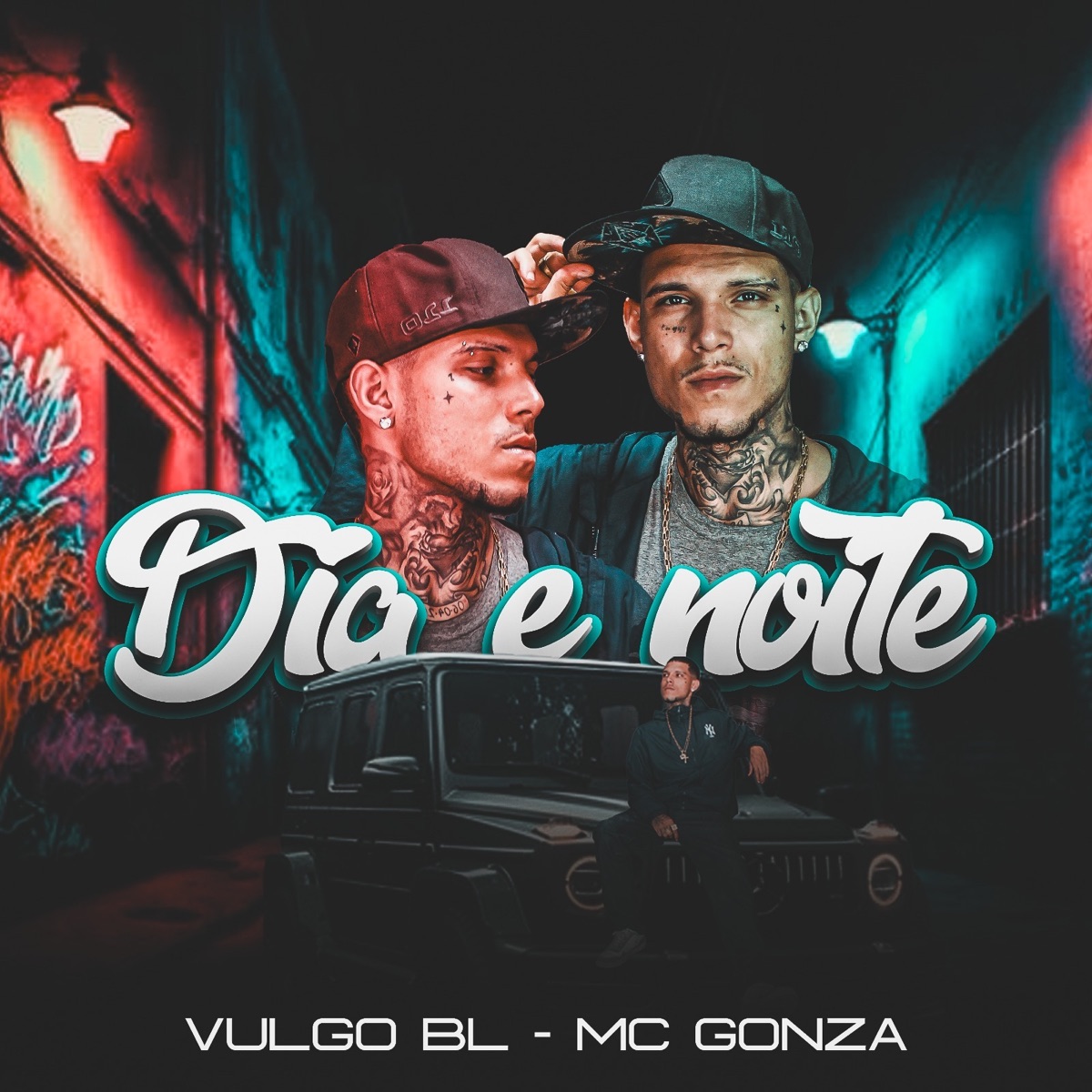 Dia e Noite - Single by MC Gonza & VulgoBL album cover