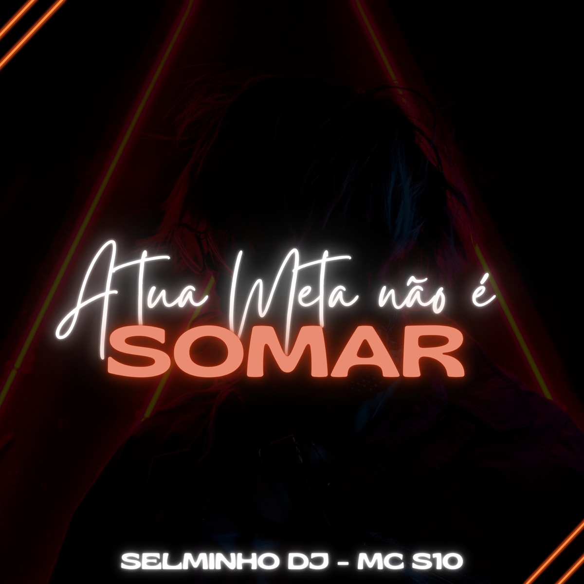 A Tua Meta Não É Somar - Single by Selminho Dj & mc s10 album cover