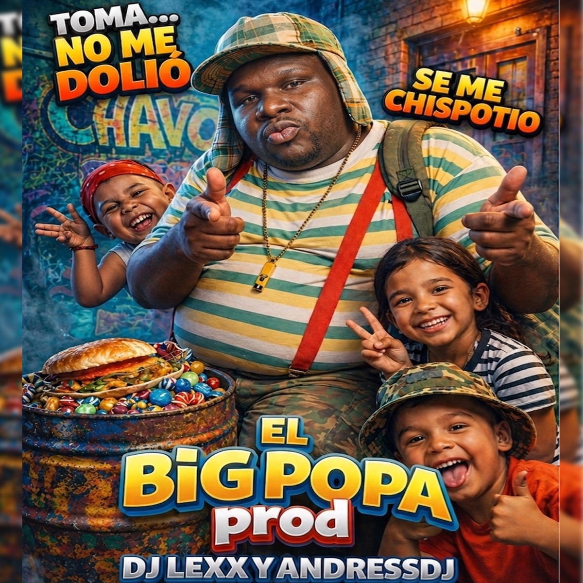 Se Me Chispotio (AndressDj & DJ Lexx EL Maestro De Las Mezclas Remix) - Single by ElBigpopa album cover