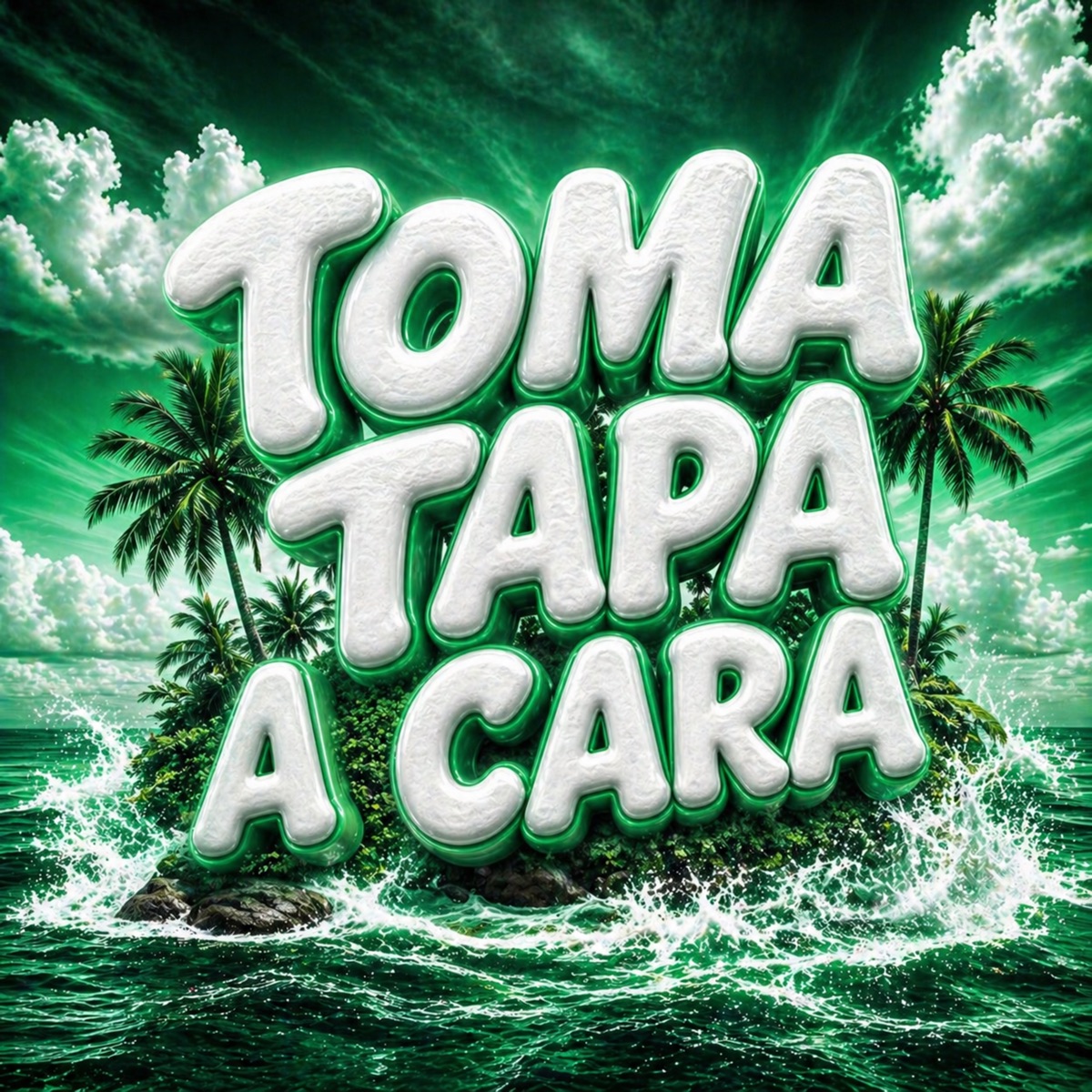 TOMA TAPA NA CARA - Single by DJ TH ORIGINAL, Prime Flow & Bonde Do Chacal album cover