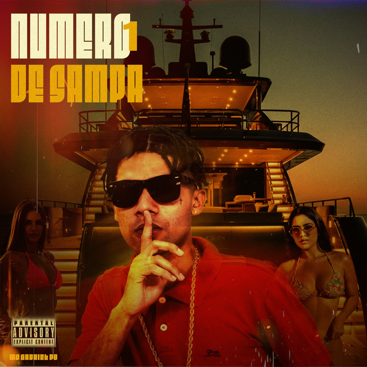 Numero 1 de Sampa - Single by Mc Gabriel Pj & AION album cover