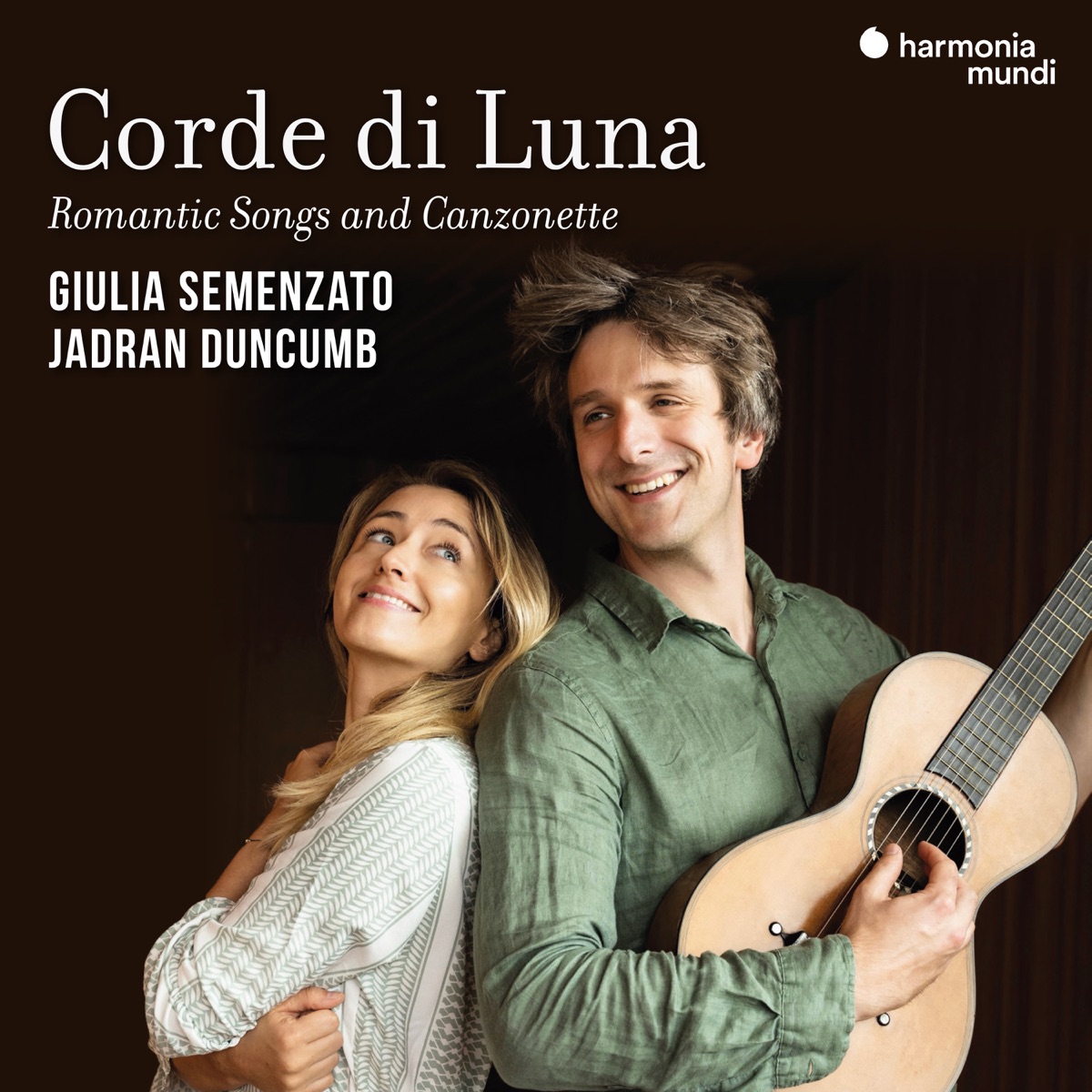Corde di Luna: Romantic Songs and Canzonette by Giulia Semenzato & Jadran Duncumb album cover