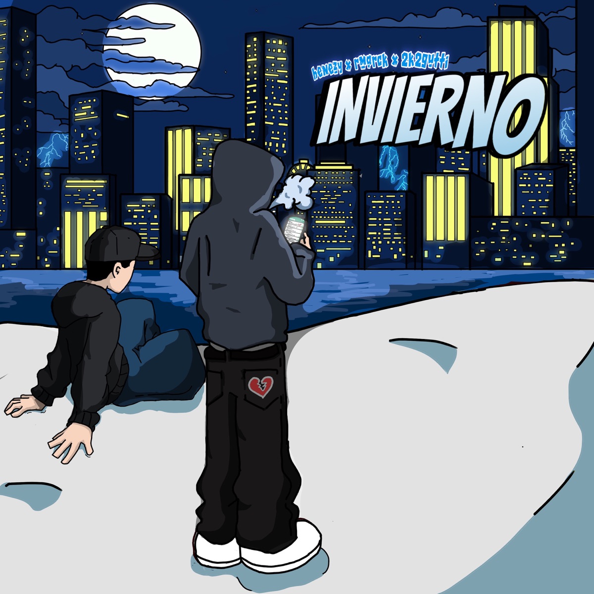 Invierno - Single by Henezy, Rmarck & 2k2gutti album cover