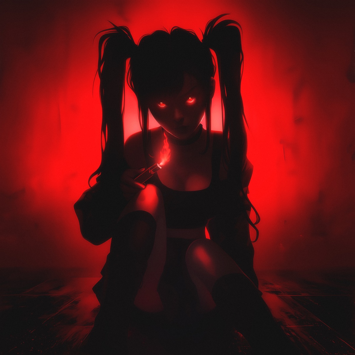 GAS ON FIRE - Single by DEATHPIXIE album cover
