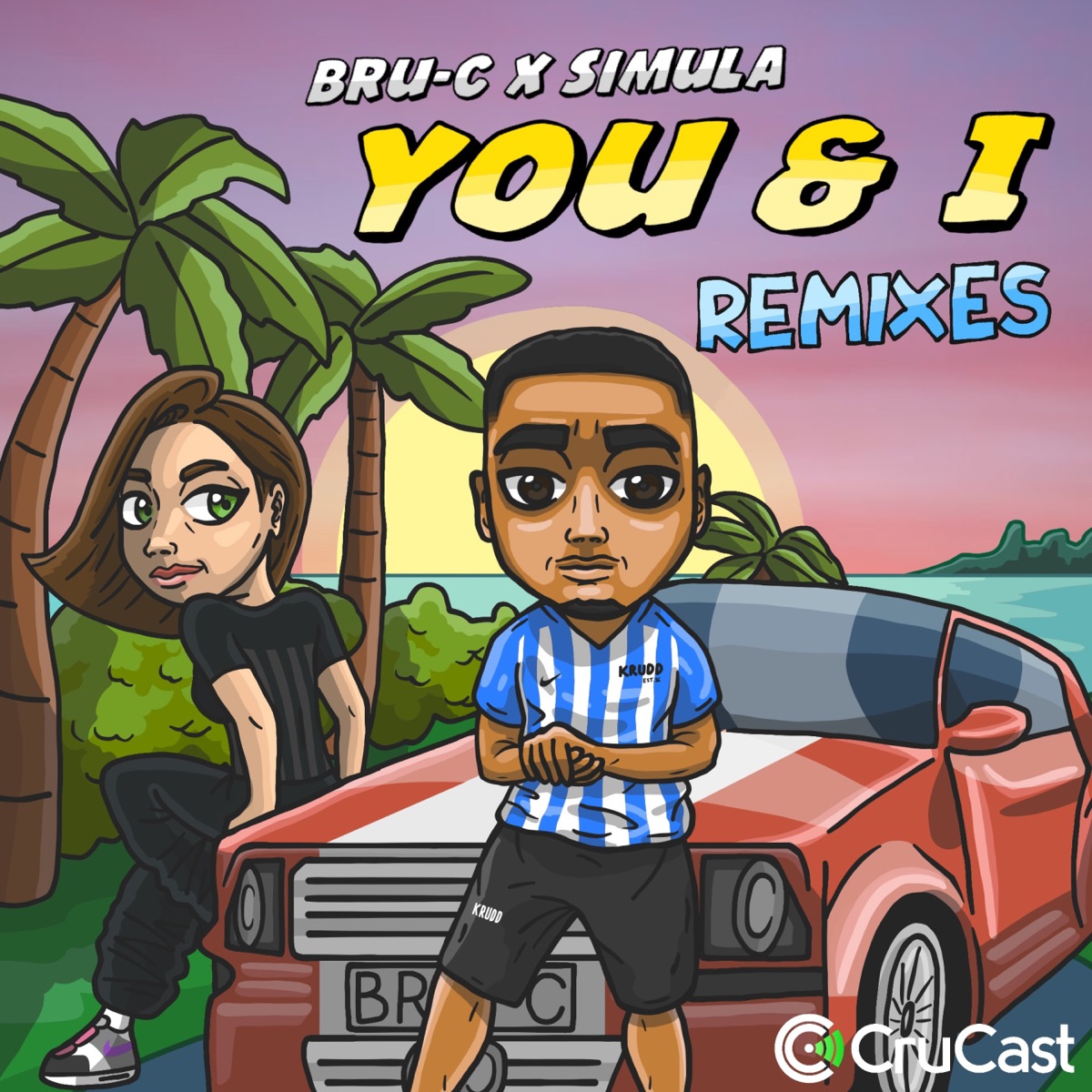 You & I (Remixes) - EP by Bru-C & Simula album cover