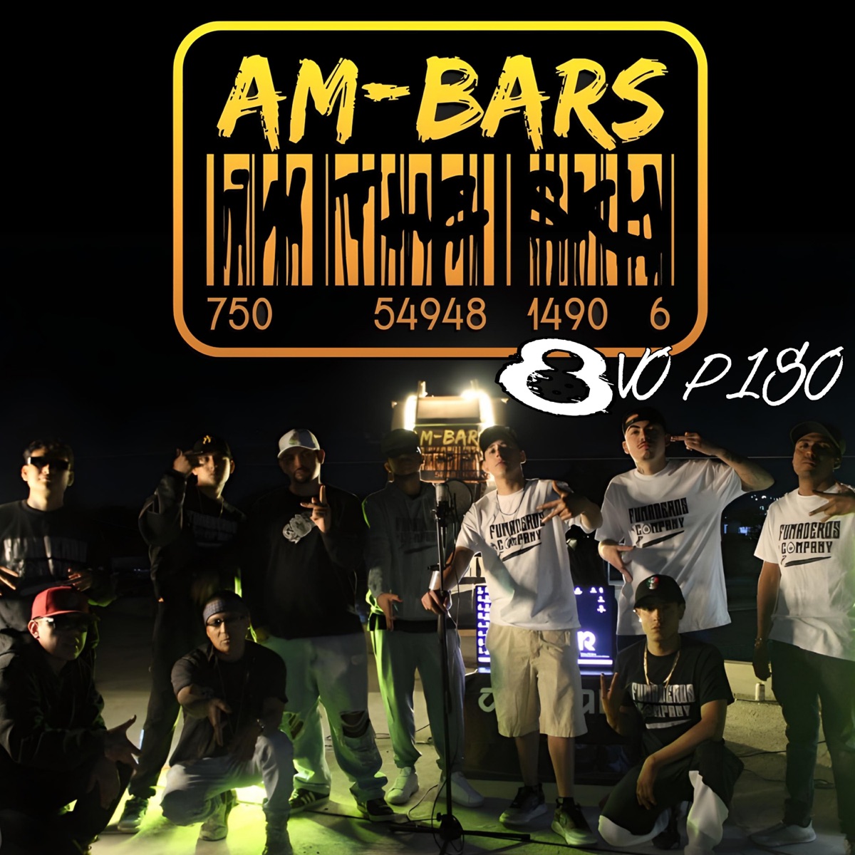 8VO PISO (feat. Sbeck santos, Snap Sosa, Wolf 773, JC Ortega, Kebo OG, ssVargas:., Jaon Bi & Sequera) - Single by AM-BARS IN THE SKY, Enfack Lira & Ruffone album cover