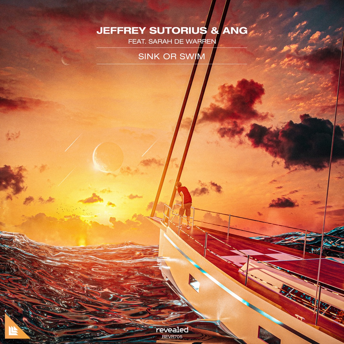 Sink or Swim - Single by JEFFREY SUTORIUS, ANG & Sarah de Warren album cover