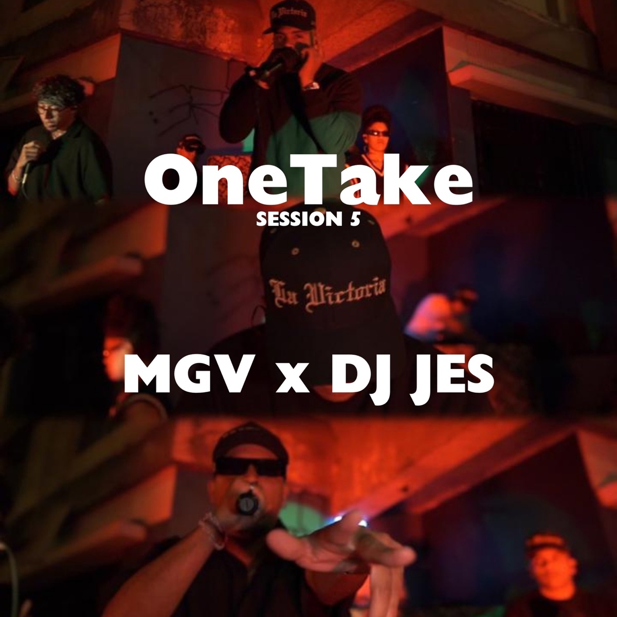 ONETAKE SESSION5: MGV X DJ JES (EN VIVO) [feat. Jeff MGV, Lil Drake & Gilow] - Single by DJ JES, Money Gang Victory & Nero Lvigi album cover