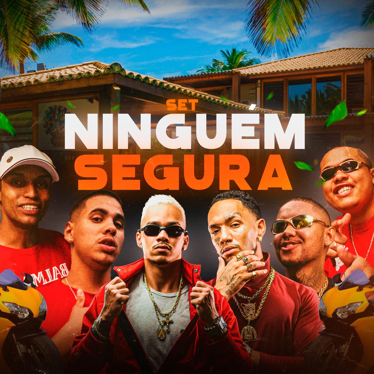 Set Ninguem Segura (feat. Mc Bardock & Roca Afel) - Single by NavelProduções, Mc Thanos original, JONNIES & Mc Rael Ln album cover