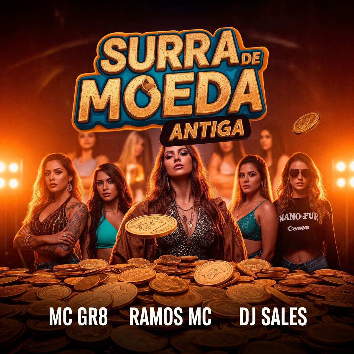 SURRA DE MOEDA ANTIGA - Single by Ramos Mc, DJ Sales & Mc GR8 album cover