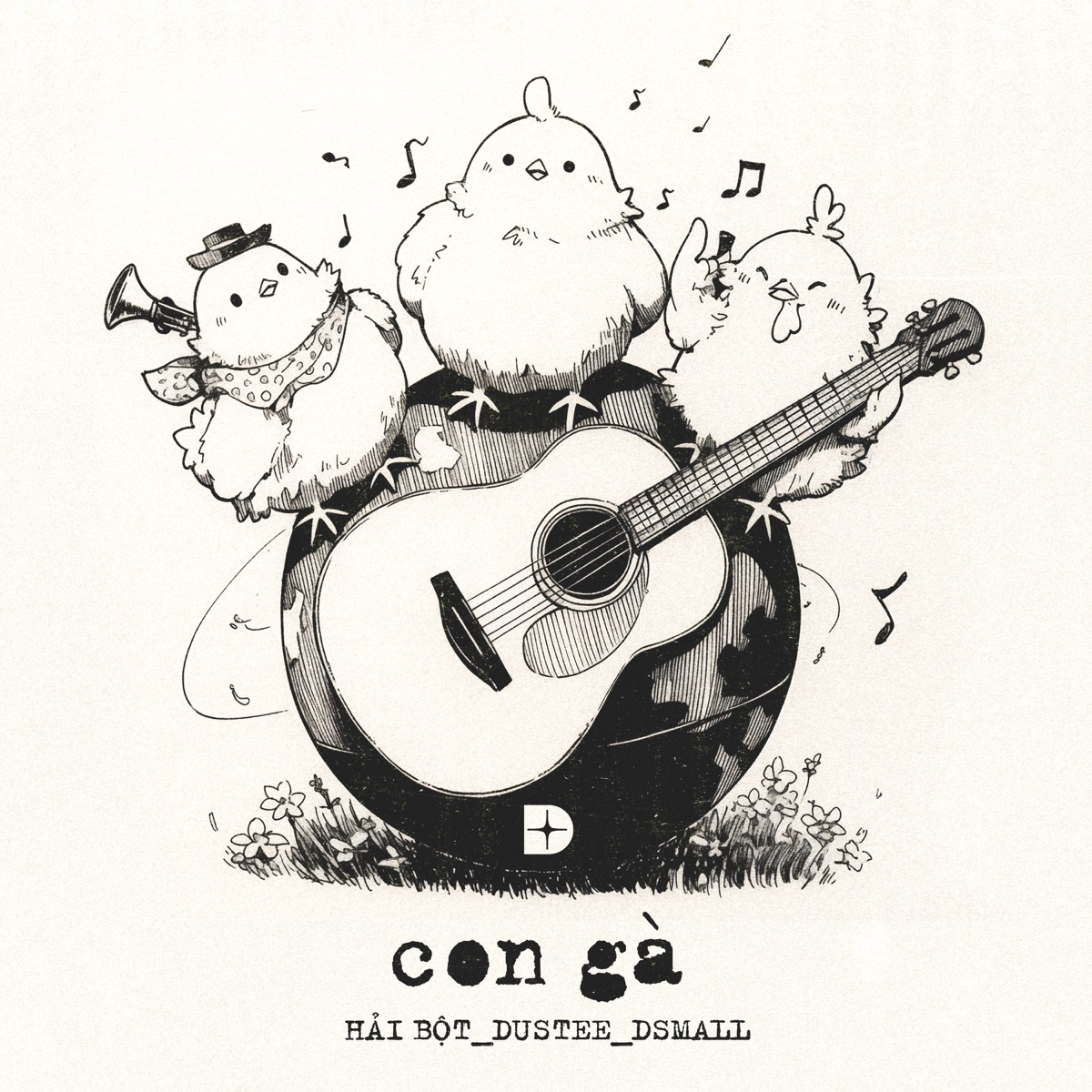 Con Gà - Single by Hai Bot, DUSTEE & DSmall album cover