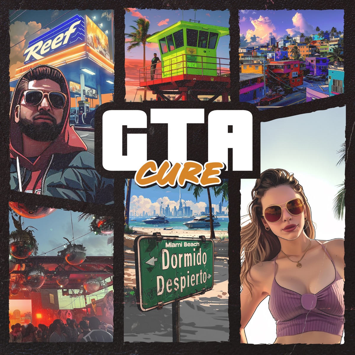 GTA - Single by CURE album cover