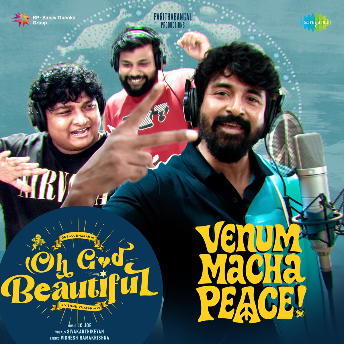 Venum Macha Peace (From "Oh God Beautiful") - Single by Sivakarthikeyan, J.C. Joe & Vignesh Ramakrishna album cover