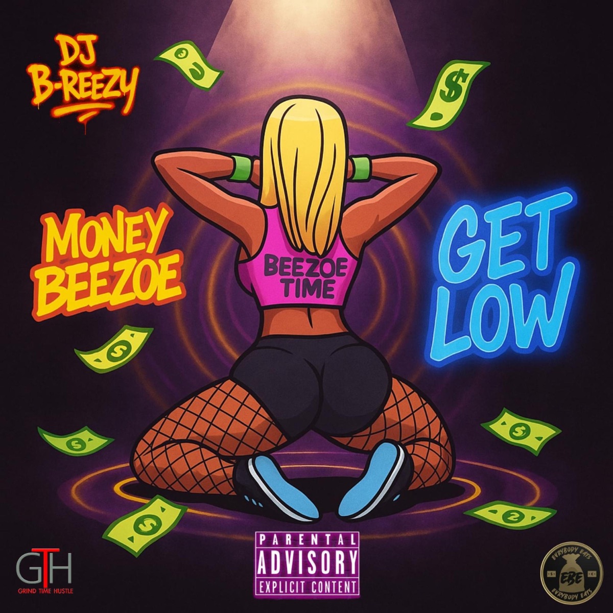 Get Low (feat. DJ B-Reezy) - Single by Money Beezoe album cover
