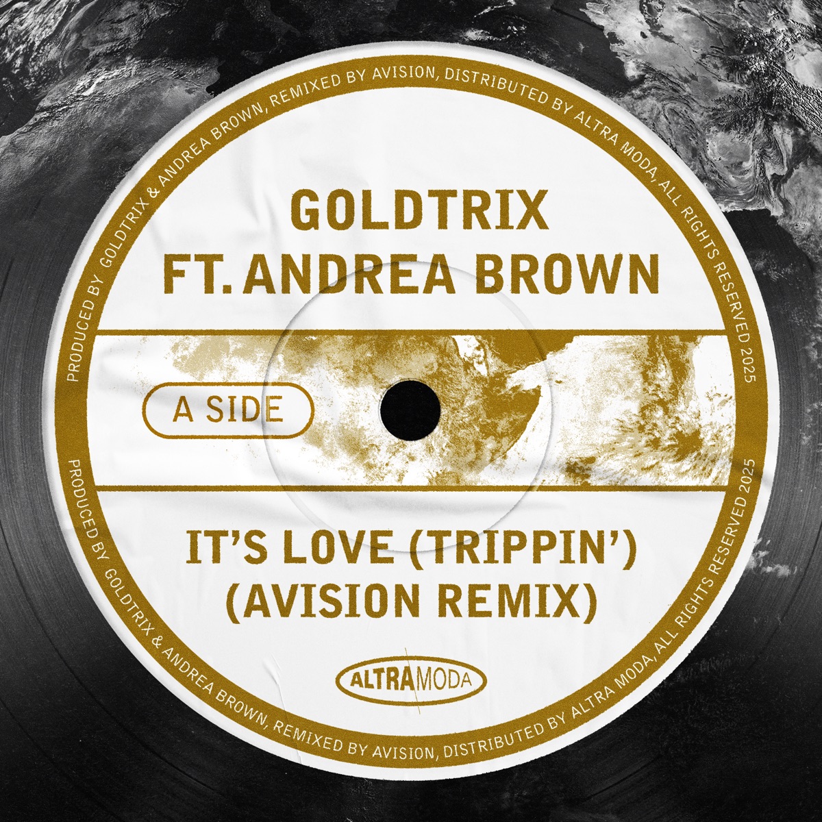 It’s Love (Trippin’) [Avision Remix] - Single by Goldtrix, Andrea Brown & AVISION album cover