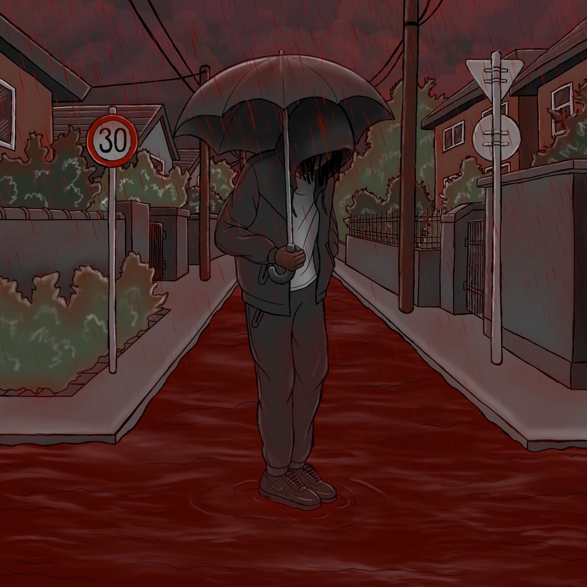 Red Rain - EP by Shxdow & Jack Dat album cover