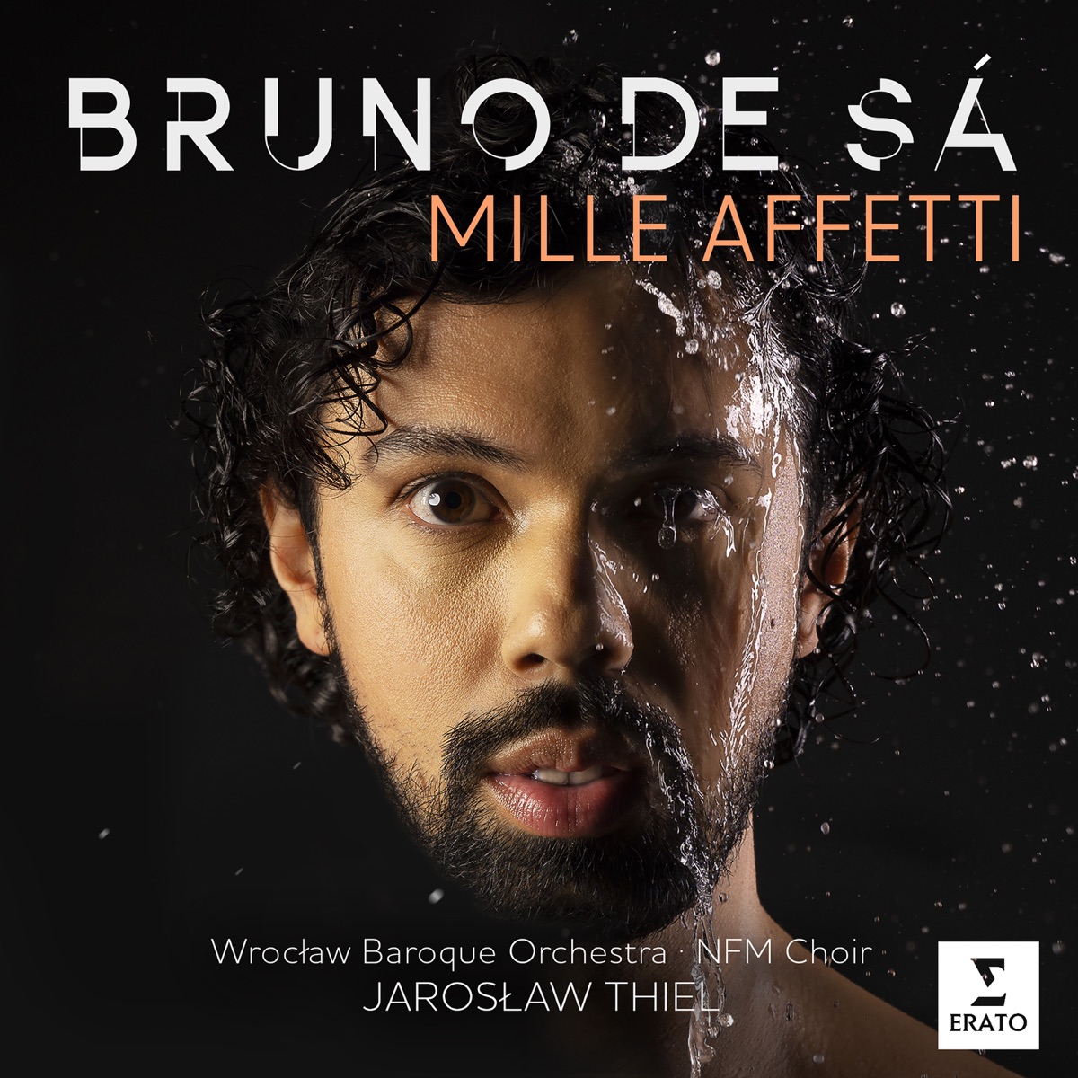 Mille affetti by NFM Choir, Jarosław Thiel, Bruno De Sá & Wrocław Baroque Orchestra album cover