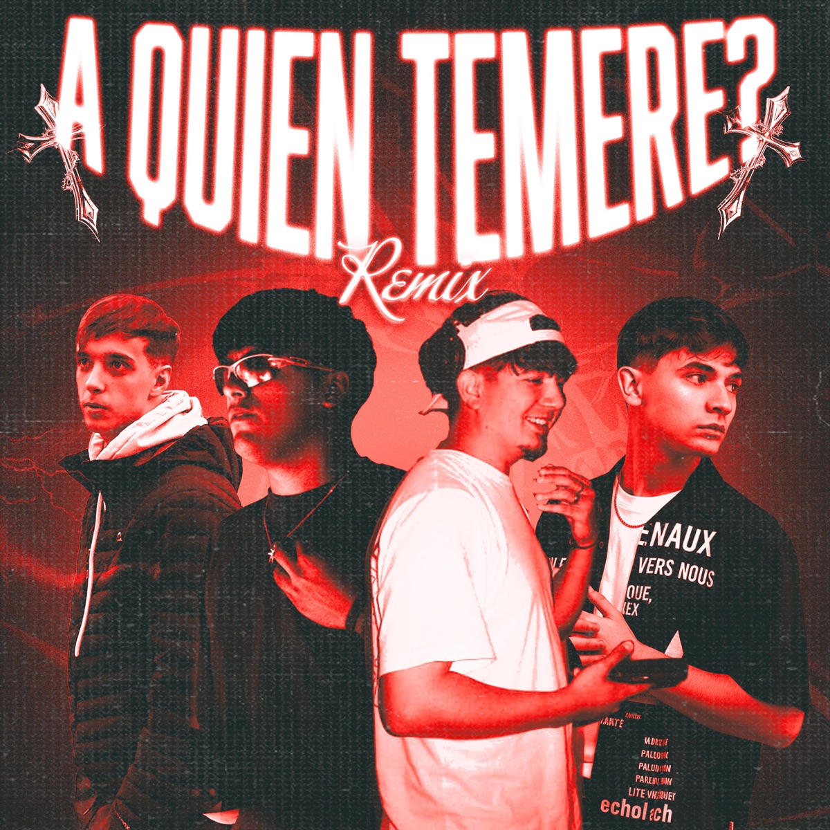A QUIÉN TEMERÉ (feat. Snail Lake & Fede Vogel) [Remix] - Single by Ciro Mhl album cover