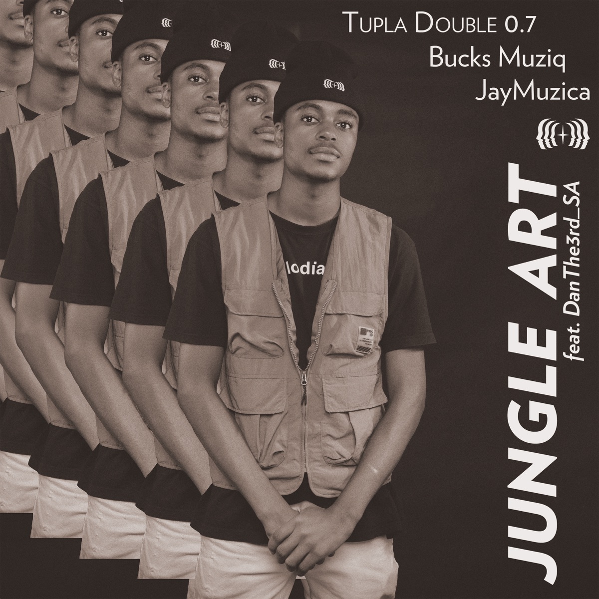 Jungle Art (feat. DanThe3rd_SA) - Single by Tupla Double 0.7, Bucks MuziQ & JayMuzica album cover