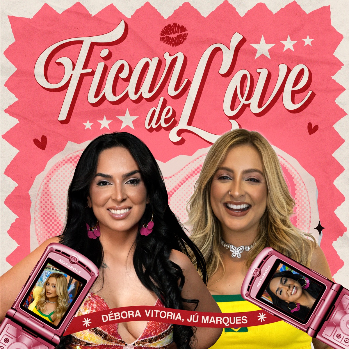 Ficar de Love - Single by Débora Vitória & Juliana Marques album cover