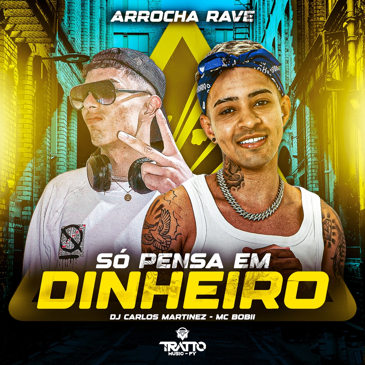 Só Pensa em Dinheiro [Arrocha Rave] - Single by DJ CARLOS MARTINEZ & Mc Bobii album cover