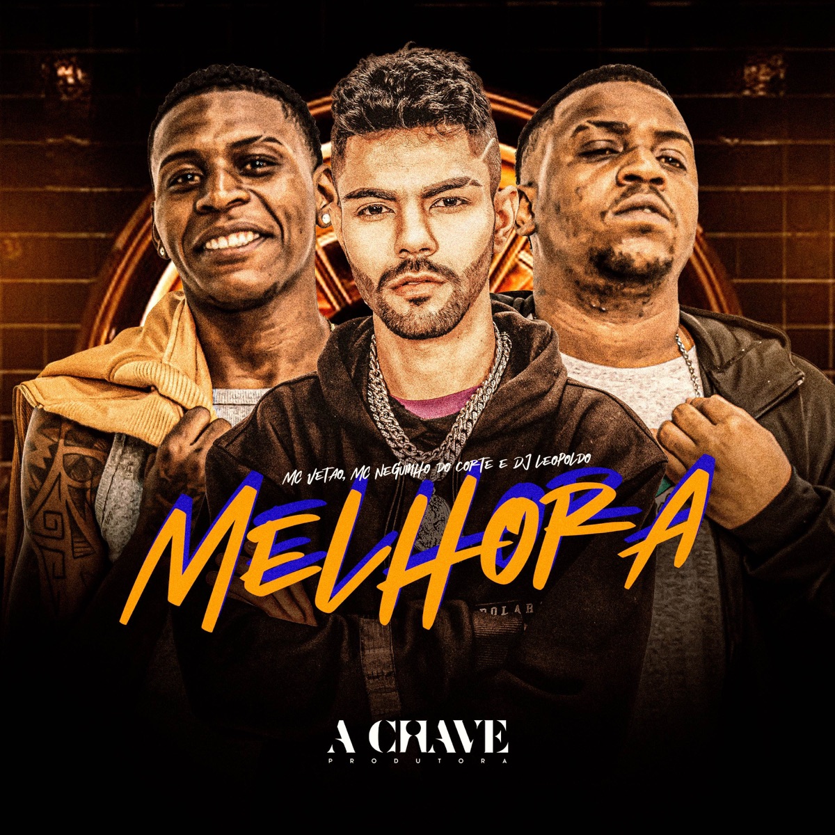Melhora - Single by Mc Vetão, Dj Leopoldo & Mc Neguinho do Corte album cover