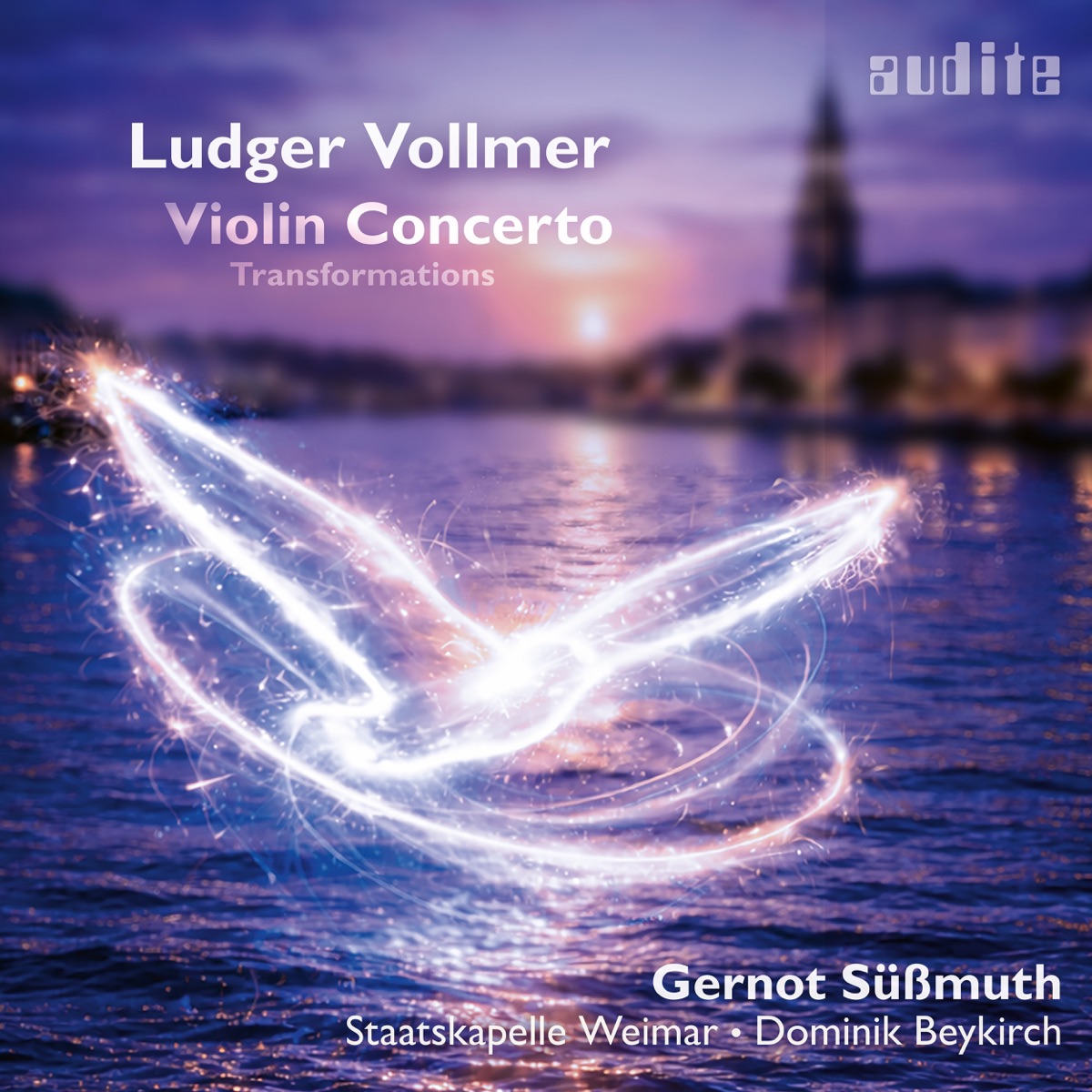 Ludger Vollmer: Violin Concerto & Transformations by Gernot Süßmuth, Staatskapelle Weimar & Dominik Beykirch album cover