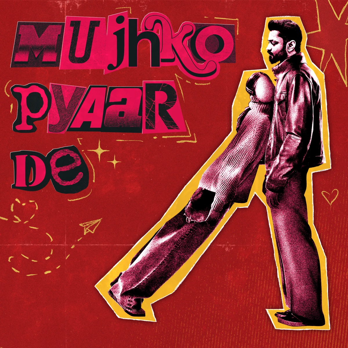 MUJHKO PYAAR DE - Single by SHAHI & VNYK album cover