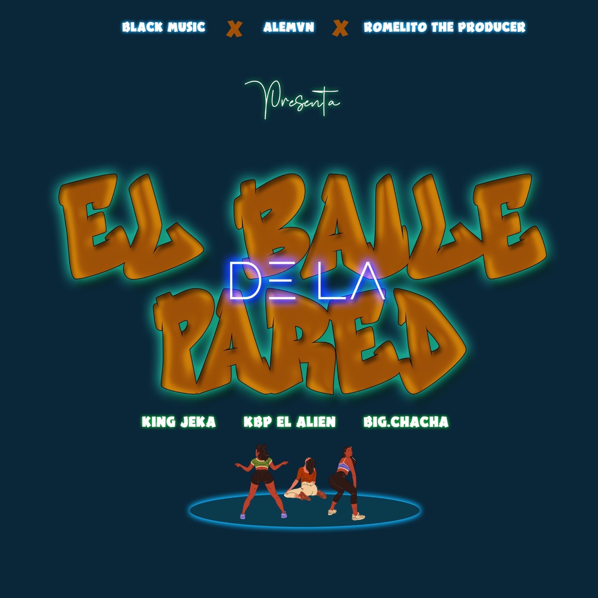 El Baile De La Pared (feat. KBP El Alien & Big Chacha) - Single by King Jeka album cover