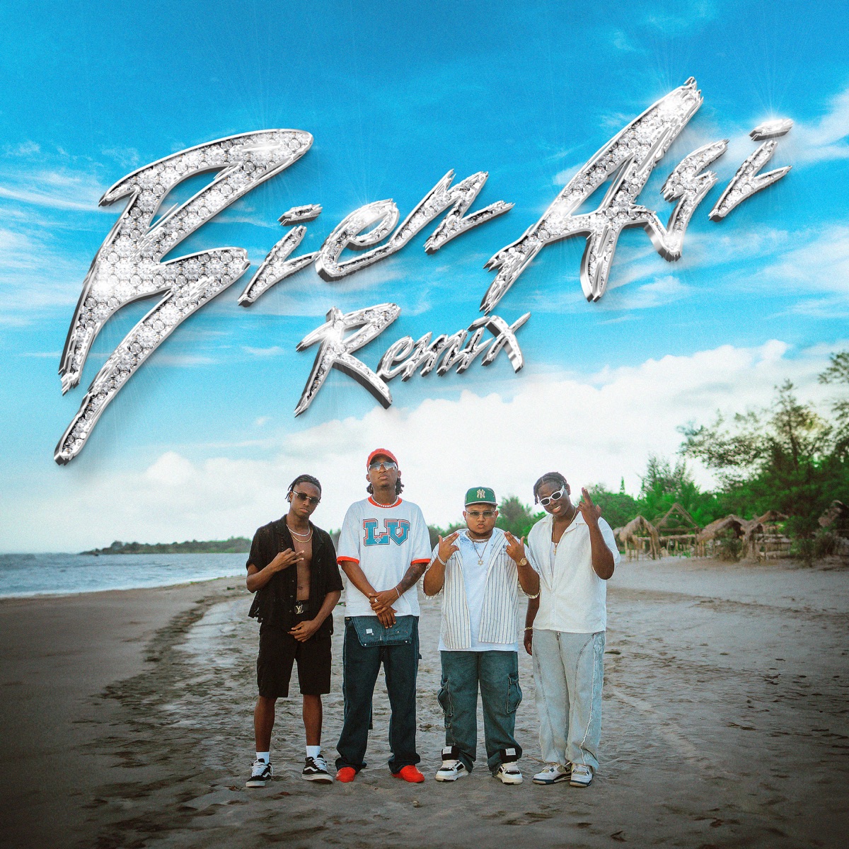 Bien Así (Remix) - Single by Lukary, Jordano, DOUBLE Di & Jr Clark album cover