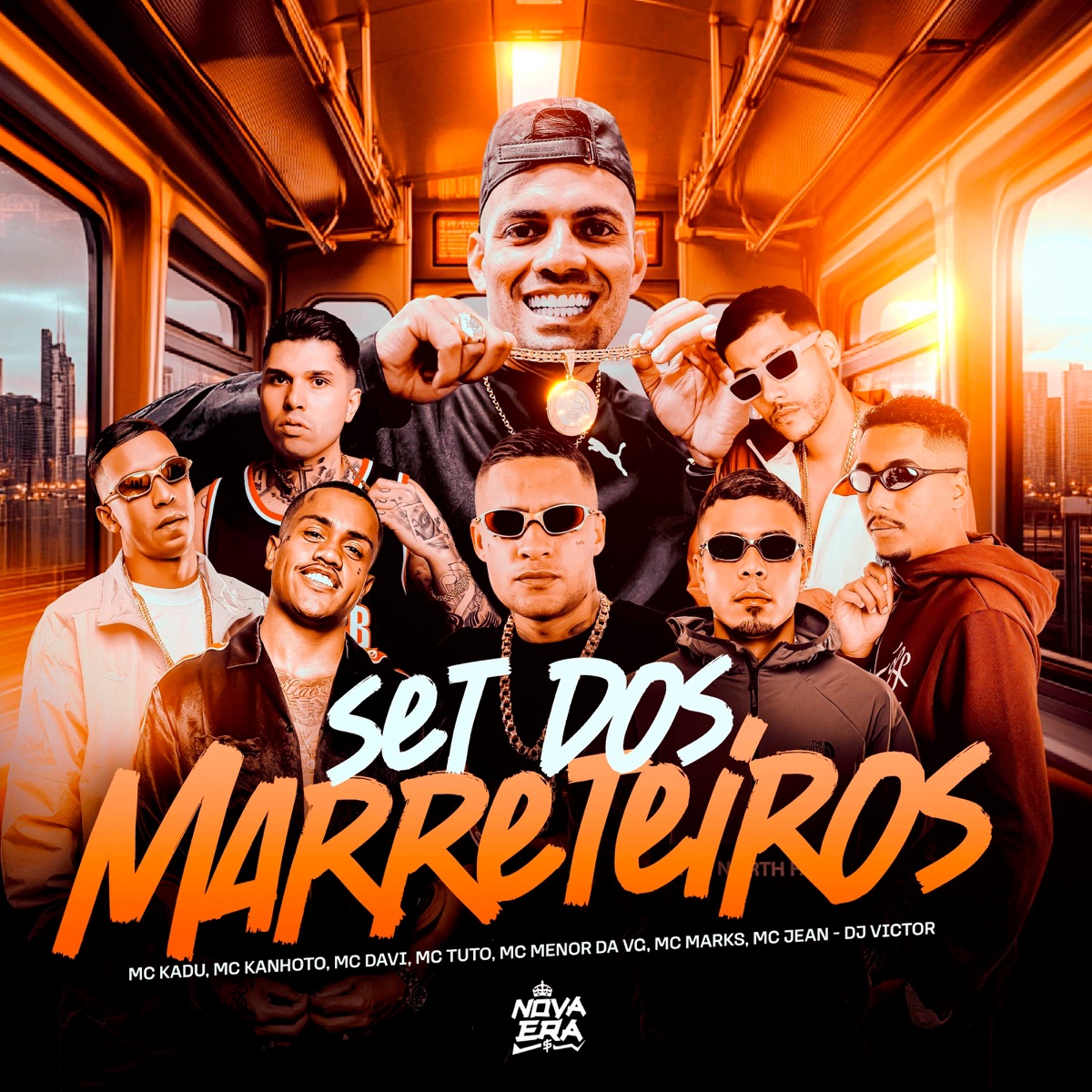 Set dos Marreteiros - Single by Mc Davi, Mc Kadu, MC Menor da VG, MC Tuto, MC Jean, Mc Kanhoto & MC Marks album cover