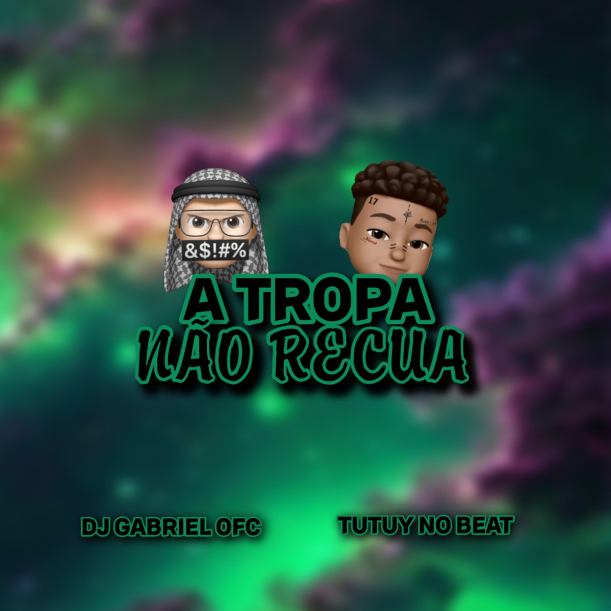 A Tropa Não Recua - Single by Tutuy No Beat & Dj Gabriel Ofc album cover