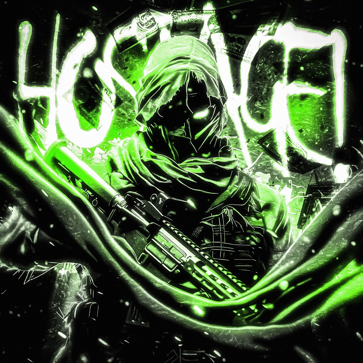 HOSTAGE! (Sped up) - Single by VERGE! & xlout album cover
