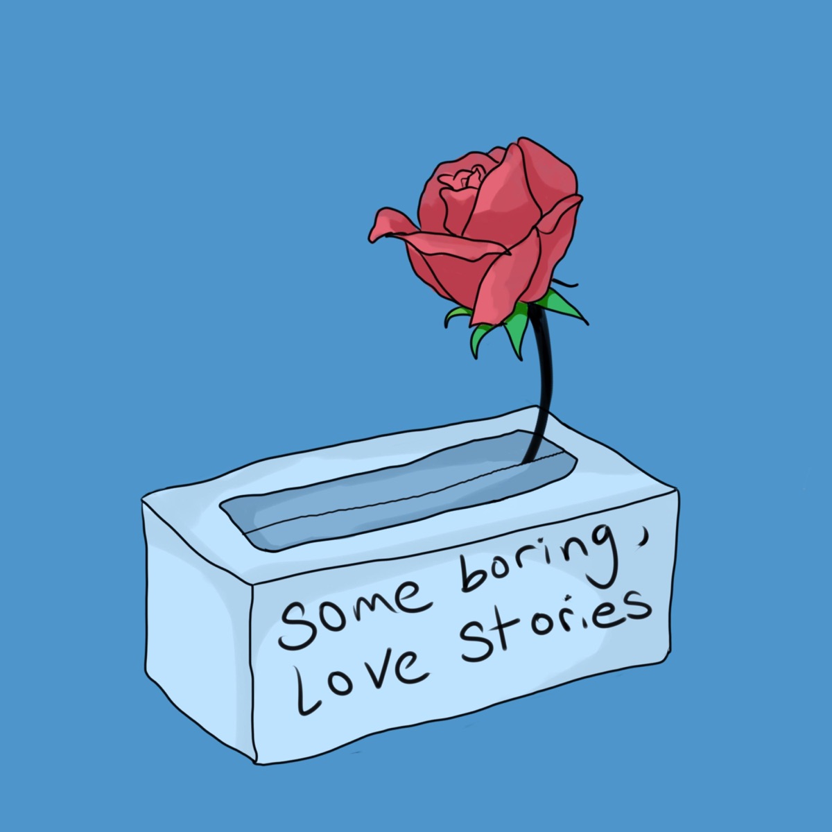 Some Boring, Love Stories - EP by Powfu album cover