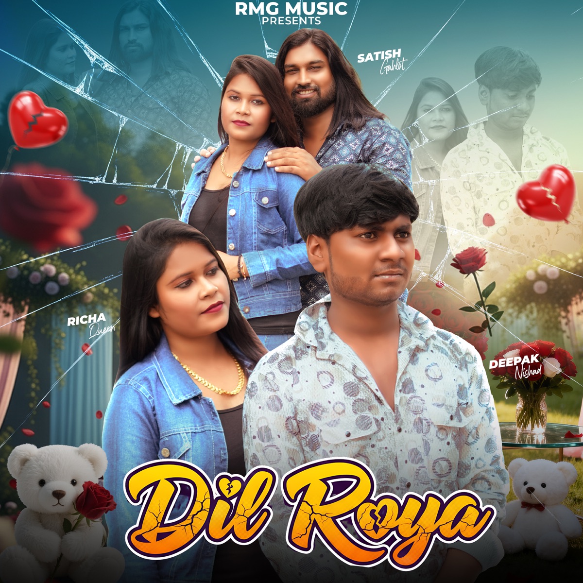 Dil Roya - Single by Satish Gahlot, Deepak Fatnagar & Narender Jogi album cover