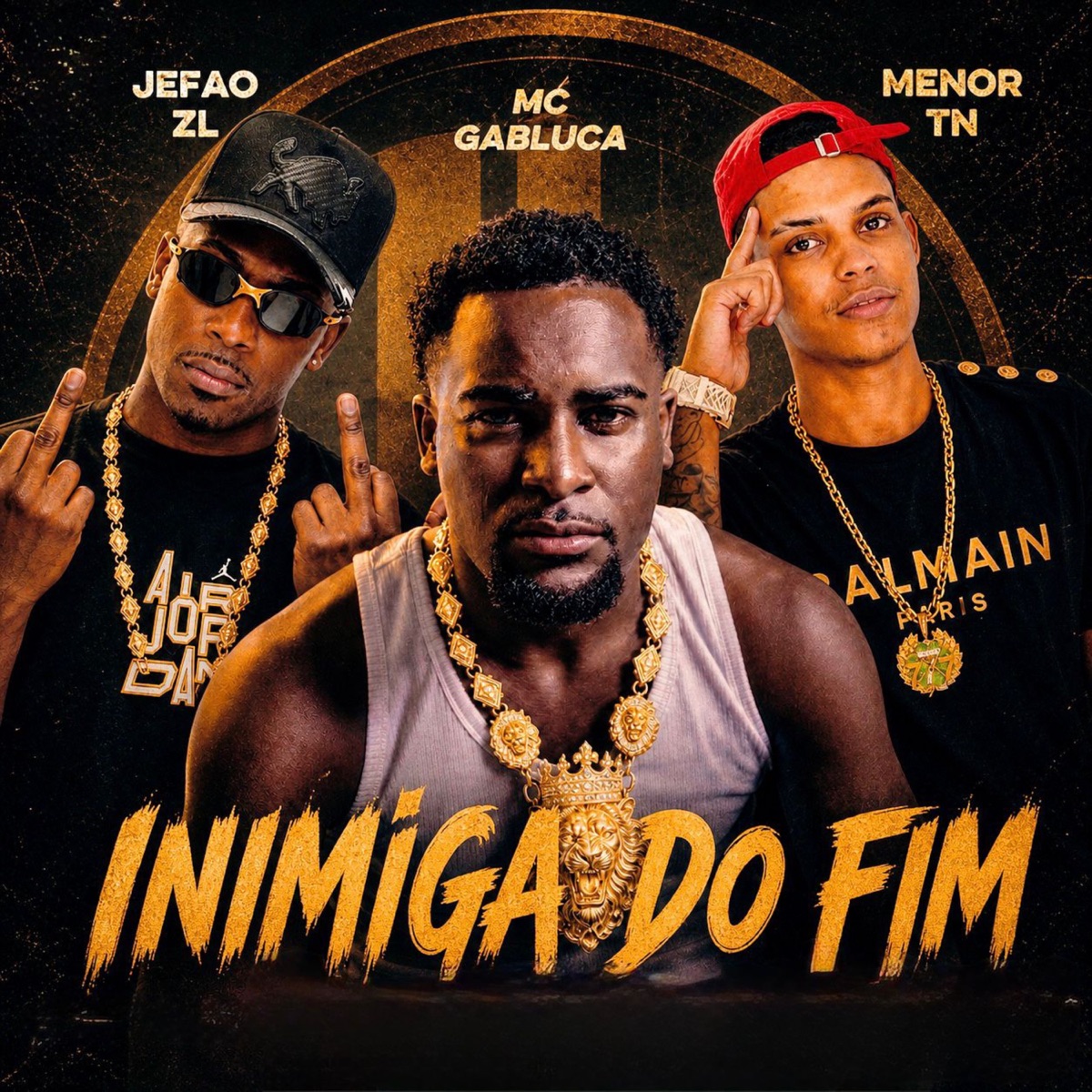 Inimiga do Fim - Single by MENOR TN, MC Gabluca & JEFÃO ZL album cover
