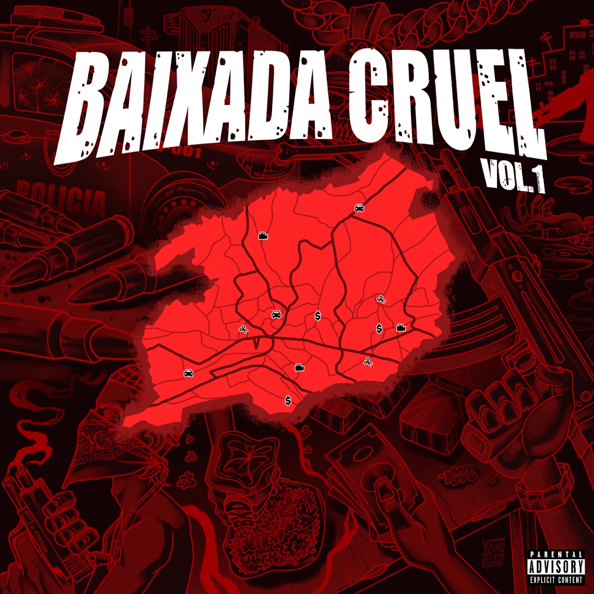 Baixada Cruel by BAIXADA album cover