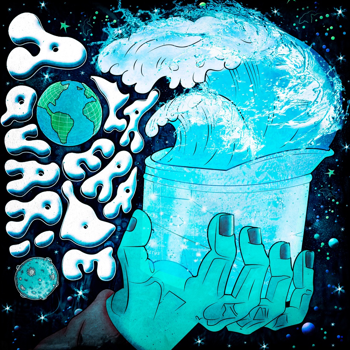 La Era de Aquario (feat. Sly N, Ghaziel, F. Rxshxd, Pablo Diablo, Shady Boy Pi, Arte Kills, Cinzaveli, Rober Il Direttore, Riber Da Leader, Kinix Ahau, JMauro, Silver J, Zelta MS & MUSA) by Albino & Zote album cover