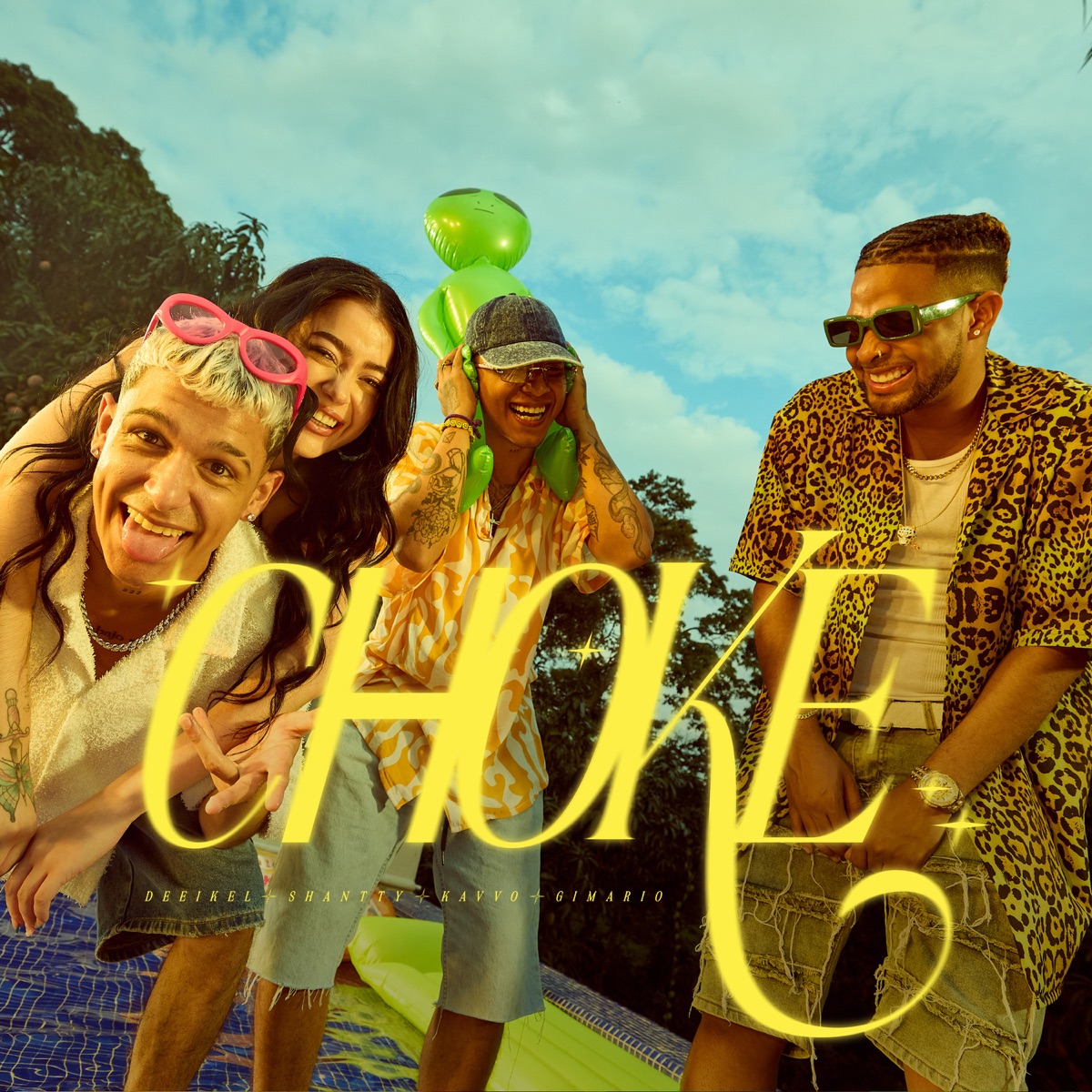 Choke (feat. DEEIKEL) - Single by KAVVO, Gimario & Shantty album cover