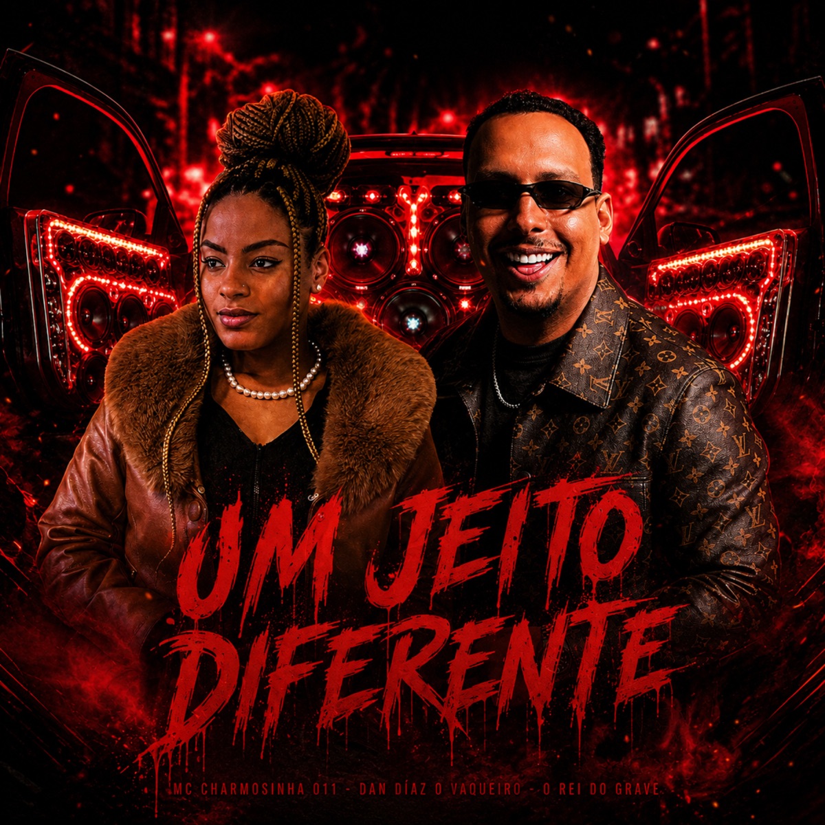 Um Jeito Diferente Piseiro - Single by Dan Díaz O Vaqueiro & MC CHARMOSINHA 011 album cover