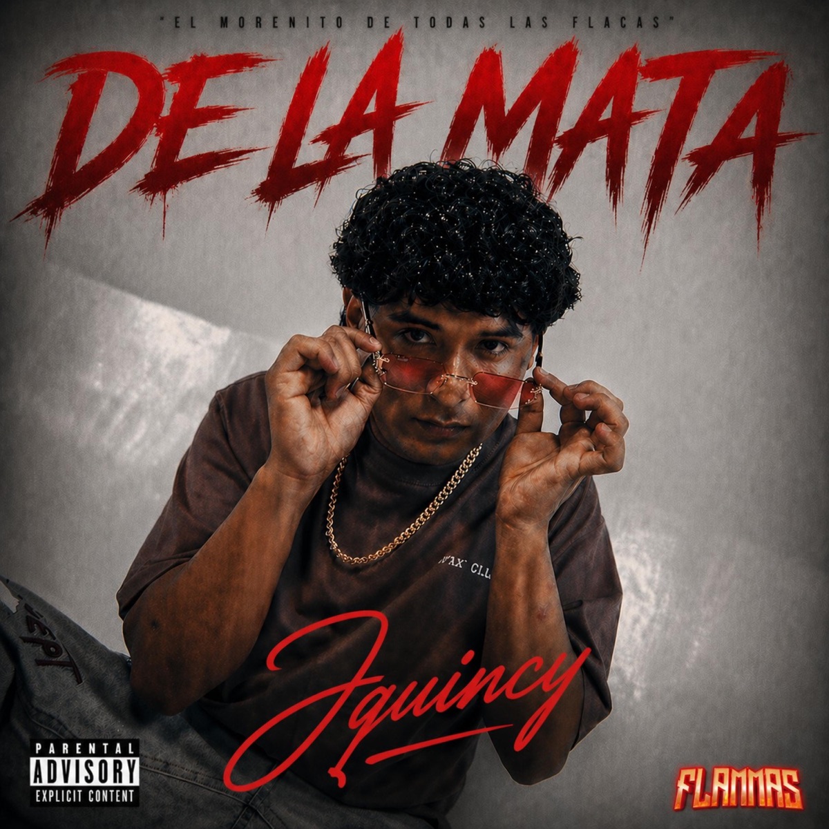PERREO DE LA MATA (feat. Flammas) - Single by JQUINCYmusic album cover