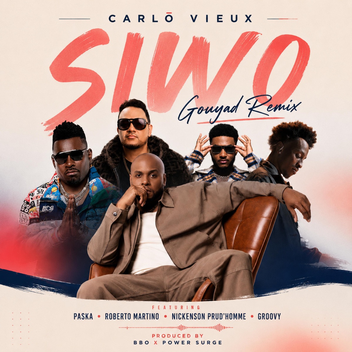 Siwo Gouyad Remix (feat. Paska, Roberto Martino, Nickenson Prud'Homme & Groovy) - Single by Carlo Vieux album cover