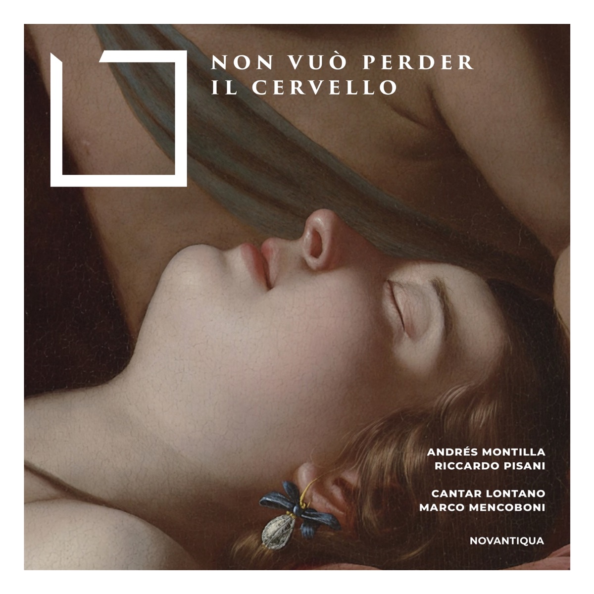 Non vuò perder il cervello - Single by Cantar Lontano, Marco Mencoboni, Riccardo Pisani, Andrés Montilla, Giovanni Bellini, Mauro Colantonio & Massimiliano Dragoni album cover