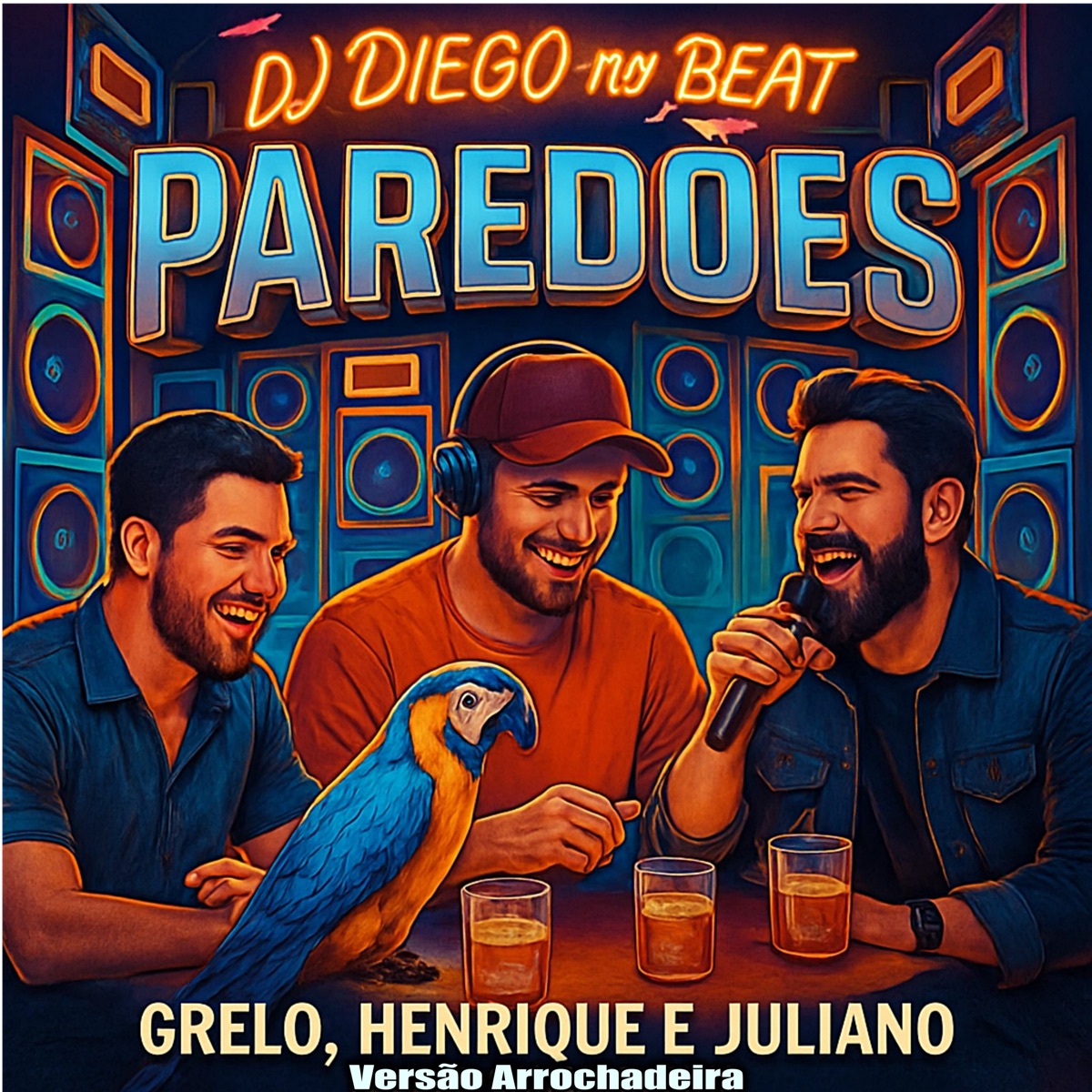 Paredões (Arrochadeira) - Single by DJ Diego no Beat & DM Digital album cover