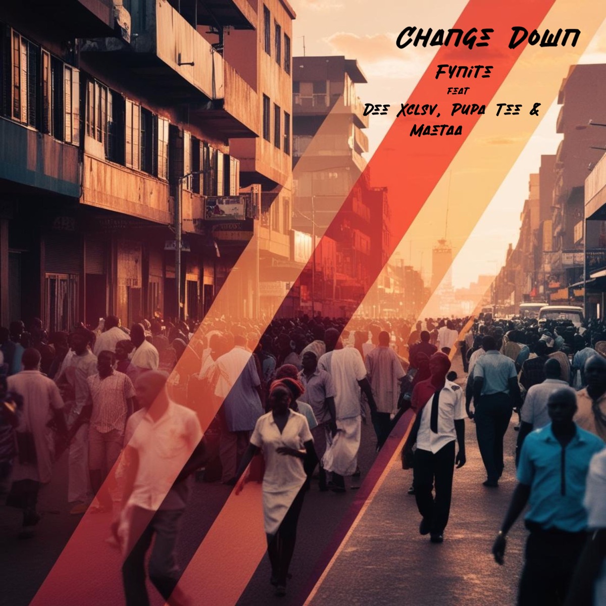 Change Down (feat. Dee Xclsv, Pupa Tee & Maetaa) - Single by Fynite album cover