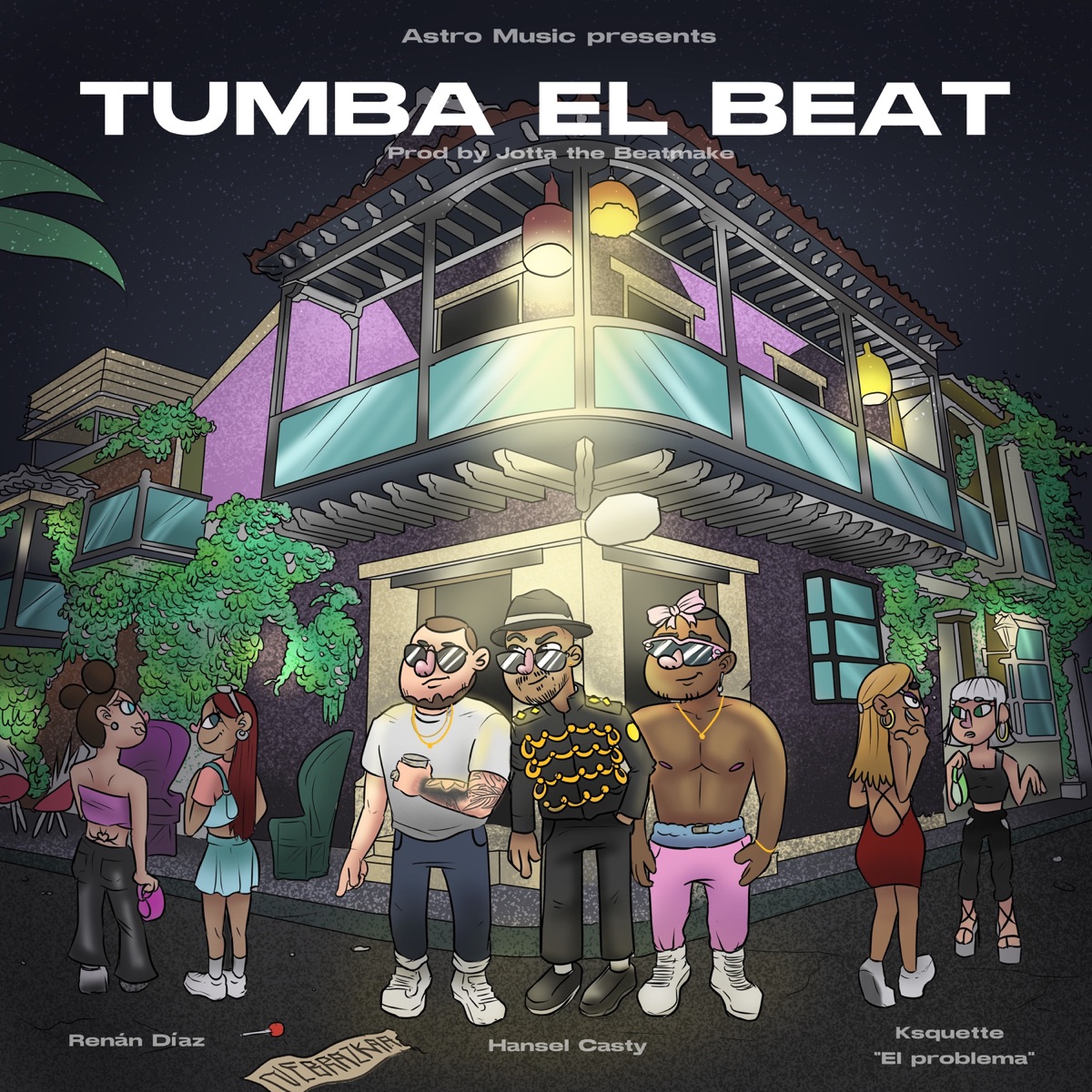 Tumba El Beat - Single by Hansel Casty, Ksquette el Problema, Renán Díaz & Jøtta album cover