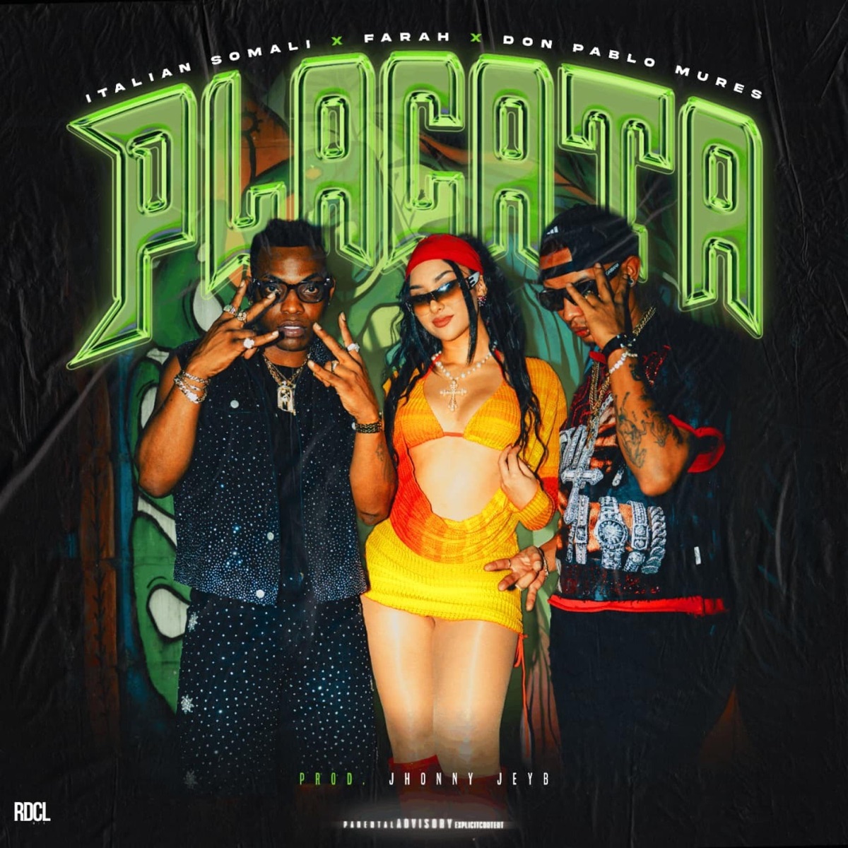 PLAKATA - Single by Farah, Italian Somali & Don Pablo Mures album cover